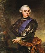 State Portrait of Prince William V of Orange, Johann Georg Ziesenis